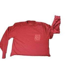 Taylor Swift Red Taylor's Version Size L Long Sleeve Shirt